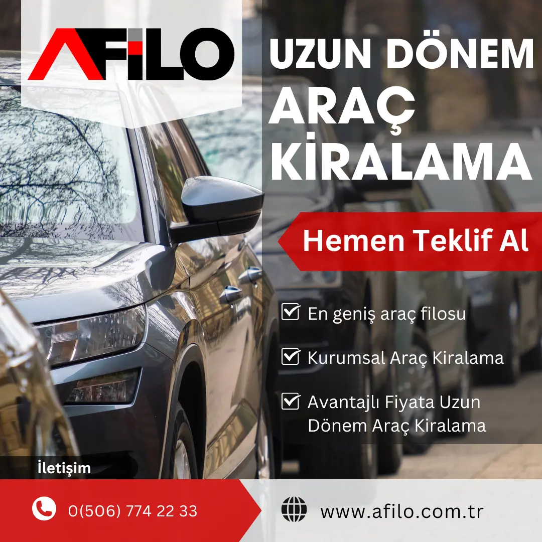 Uzun dönem araç kiralama fiyatları